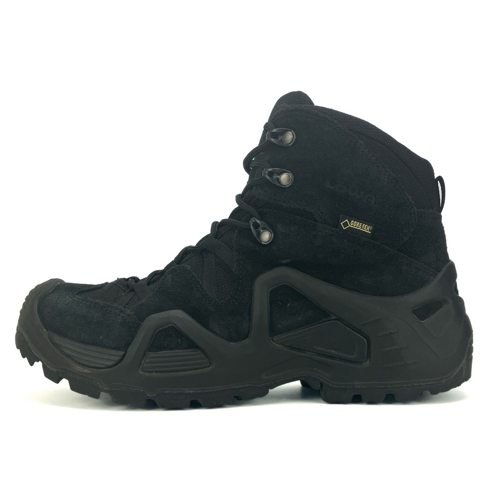 LOWA Zephyr GTX Mid TF Hiking Boots - Women's Size 7.5 'Black/Black'